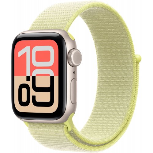 Ремінець Apple Sport Loop for Apple Watch 40mm (MFF94ZM/A) Neon Yellow купити в Україні: Київ, Львів, Хмельницький, Тернопіль | Низька ціна, відгуки, характеристики від TELEMART фото