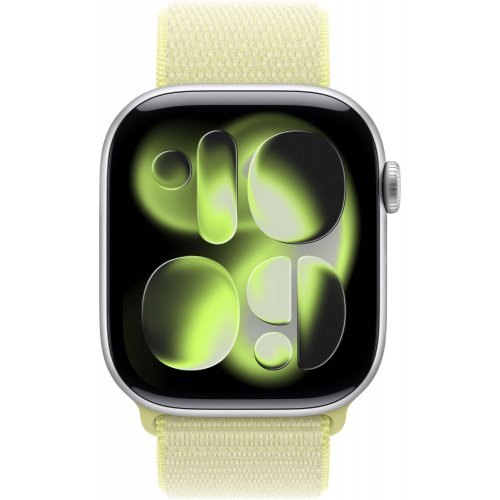 Ремінець Apple Sport Loop for Apple Watch 46mm (MFFL4ZM/A) Neon Yellow купити в Україні: Київ, Львів, Хмельницький, Тернопіль | Низька ціна, відгуки, характеристики від TELEMART фото