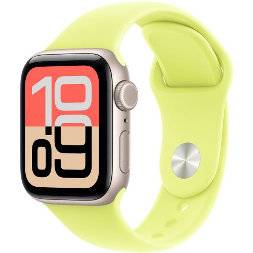 Ремінець Apple Sport Band for Apple Watch 40mm S/M (MFFT4ZM/A) Neon Yellow купити в Україні: Київ, Львів, Хмельницький, Тернопіль | Низька ціна, відгуки, характеристики від TELEMART фото