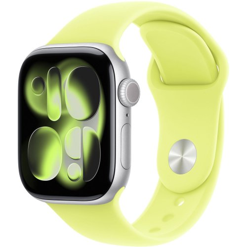 Ремінець Apple Sport Band for Apple Watch 42mm M/L (MFGD4ZM/A) Neon Yellow купити в Україні: Київ, Львів, Хмельницький, Тернопіль | Низька ціна, відгуки, характеристики від TELEMART фото
