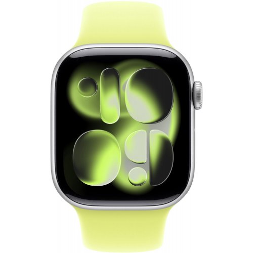 Ремінець Apple Sport Band for Apple Watch 42mm M/L (MFGD4ZM/A) Neon Yellow купити в Україні: Київ, Львів, Хмельницький, Тернопіль | Низька ціна, відгуки, характеристики від TELEMART фото