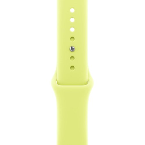 Ремешок Apple Sport Band for Apple Watch 46mm M/L (MFGW4ZM/A) Neon Yellow купить в Украине: Киев, Днепр, Харьков, Одесса  | Низкая цена, отзывы, характеристики от TELEMART фото