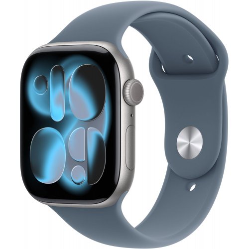 Ремінець Apple Sport Band for Apple Watch 46mm S/M (MFGX4ZM/A) Anchor Blue купити в Україні: Київ, Львів, Хмельницький, Тернопіль | Низька ціна, відгуки, характеристики від TELEMART фото