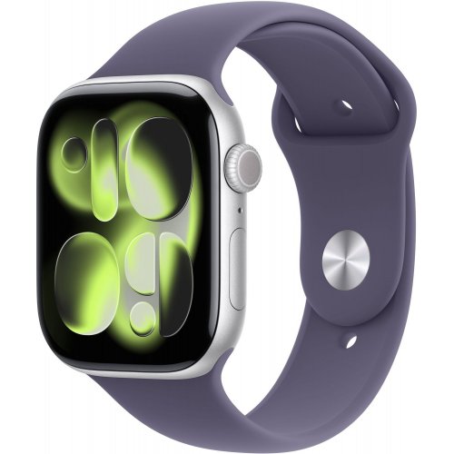 Ремінець Apple Sport Band for Apple Watch 46mm M/L (MFH14ZM/A) Purple Fog купити в Україні: Київ, Львів, Хмельницький, Тернопіль | Низька ціна, відгуки, характеристики від TELEMART фото