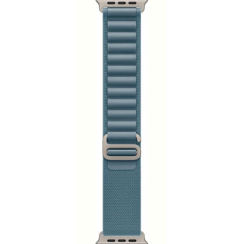 Ремінець Apple Alpine Loop Natural Titanium Finish for Apple Watch 49mm Large (MFTK4ZM/A) Light Blue купити в Україні: Київ, Львів, Хмельницький, Тернопіль | Низька ціна, відгуки, характеристики від TELEMART фото