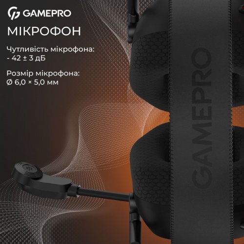 Наушники GamePro Genesis Mercury (HS120B) Black купить в Украине: Киев, Днепр, Харьков, Одесса  | Низкая цена, отзывы, характеристики от TELEMART фото