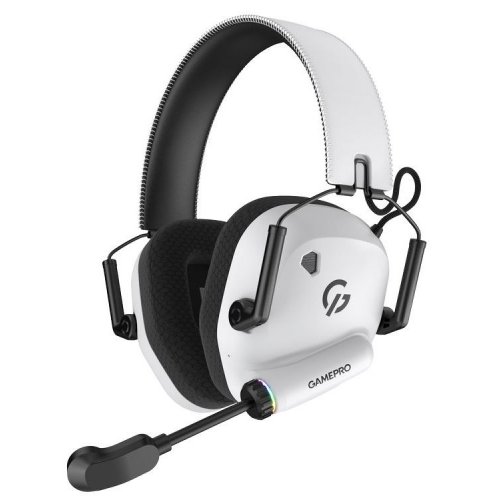 Наушники GamePro Genesis Mercury Pro Wireless (HSW120W) White купить в Украине: Киев, Днепр, Харьков, Одесса  | Низкая цена, отзывы, характеристики от TELEMART фото