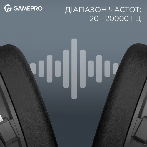 Навушники GamePro Asgard Skald Wireless (HSW160B) Black купити в Україні: Київ, Львів, Хмельницький, Тернопіль | Низька ціна, відгуки, характеристики від TELEMART фото