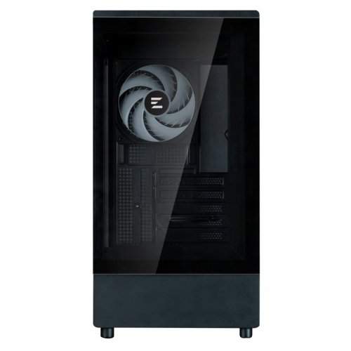 Корпус Zalman P10 Tempered Glass без БЖ Black (Стан нового, 809954) купити в Україні: Київ, Львів, Хмельницький, Тернопіль | Перевірка сумісності, низька ціна, відгуки, характеристики від TELEMART фото