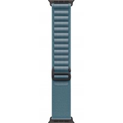 Ремінець Apple Alpine Loop Black Titanium Finish for Apple Watch 49mm Large (MG9M4ZM/A) Light Blue