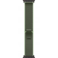 Ремінець Apple Trail Loop Black Titanium Finish for Apple Watch 49mm M/L (MG9P4ZM/A) Green/Neon