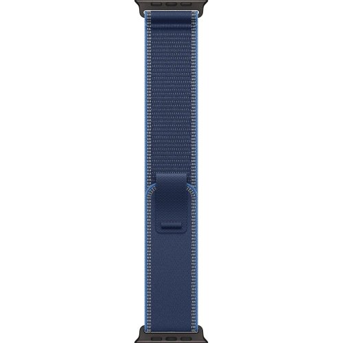 Ремешок Apple Trail Loop Black Titanium Finish for Apple Watch 49mm S/M (MG9Q4ZM/A) Blue/Bright Blue купить в Украине: Киев, Днепр, Харьков, Одесса  | Низкая цена, отзывы, характеристики от TELEMART фото