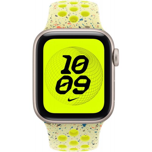 Ремінець Apple Nike Sport Band for Apple Watch 40mm M/L (MG9W4ZM/A) Volt Splash купити в Україні: Київ, Львів, Хмельницький, Тернопіль | Низька ціна, відгуки, характеристики від TELEMART фото