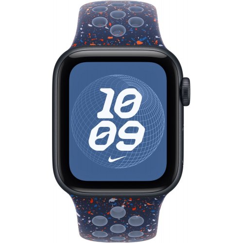 Ремінець Apple Nike Sport Band for Apple Watch 40mm M/L (MGA84ZM/A) Blue Ribbon купити в Україні: Київ, Львів, Хмельницький, Тернопіль | Низька ціна, відгуки, характеристики від TELEMART фото