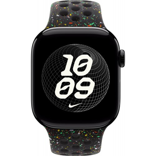 Ремінець Apple Nike Sport Band for Apple Watch 42mm S/M (MGAE4ZM/A) Midnight Black купити в Україні: Київ, Львів, Хмельницький, Тернопіль | Низька ціна, відгуки, характеристики від TELEMART фото