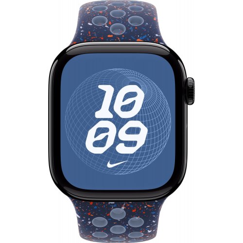 Ремінець Apple Nike Sport Band for Apple Watch 42mm S/M (MGAV4ZM/A) Blue Ribbon купити в Україні: Київ, Львів, Хмельницький, Тернопіль | Низька ціна, відгуки, характеристики від TELEMART фото