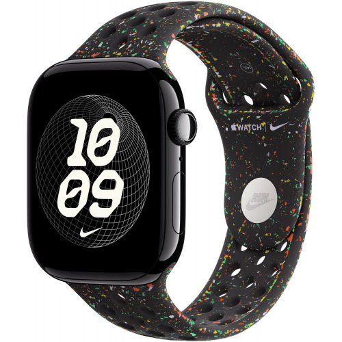 Ремінець Apple Nike Sport Band for Apple Watch 46mm S/M (MGC24ZM/A) Midnight Black купити в Україні: Київ, Львів, Хмельницький, Тернопіль | Низька ціна, відгуки, характеристики від TELEMART фото