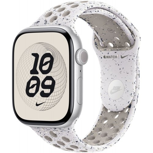 Ремінець Apple Nike Sport Band for Apple Watch 46mm S/M (MGC44ZM/A) Veiled Grey купити в Україні: Київ, Львів, Хмельницький, Тернопіль | Низька ціна, відгуки, характеристики від TELEMART фото