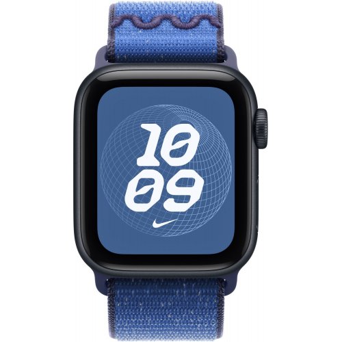 Ремешок Apple Nike Sport Loop for Apple Watch 40mm (MGCT4ZM/A) Blue Ribbon купить в Украине: Киев, Днепр, Харьков, Одесса  | Низкая цена, отзывы, характеристики от TELEMART фото