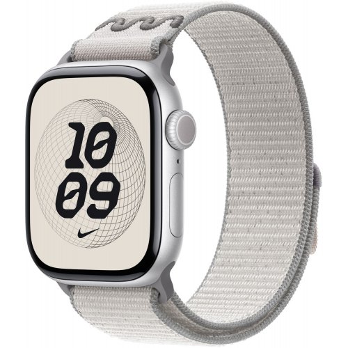 Ремешок Apple Nike Sport Loop for Apple Watch 42mm (MGCY4ZM/A) Veiled Grey купить в Украине: Киев, Днепр, Харьков, Одесса  | Низкая цена, отзывы, характеристики от TELEMART фото
