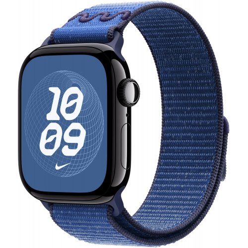 Ремінець Apple Nike Sport Loop for Apple Watch 42mm (MGD14ZM/A) Blue Ribbon купити в Україні: Київ, Львів, Хмельницький, Тернопіль | Низька ціна, відгуки, характеристики від TELEMART фото