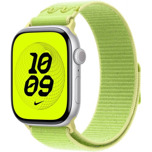 Ремешок Apple Nike Sport Loop for Apple Watch 46mm (MGD24ZM/A) Volt Splash купить в Украине: Киев, Днепр, Харьков, Одесса  | Низкая цена, отзывы, характеристики от TELEMART фото
