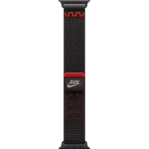 Ремешок Apple Nike Sport Loop for Apple Watch 46mm (MGD34ZM/A) Midnight Black купить в Украине: Киев, Днепр, Харьков, Одесса  | Низкая цена, отзывы, характеристики от TELEMART фото