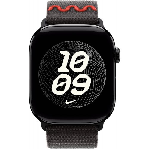 Ремешок Apple Nike Sport Loop for Apple Watch 46mm (MGD34ZM/A) Midnight Black купить в Украине: Киев, Днепр, Харьков, Одесса  | Низкая цена, отзывы, характеристики от TELEMART фото