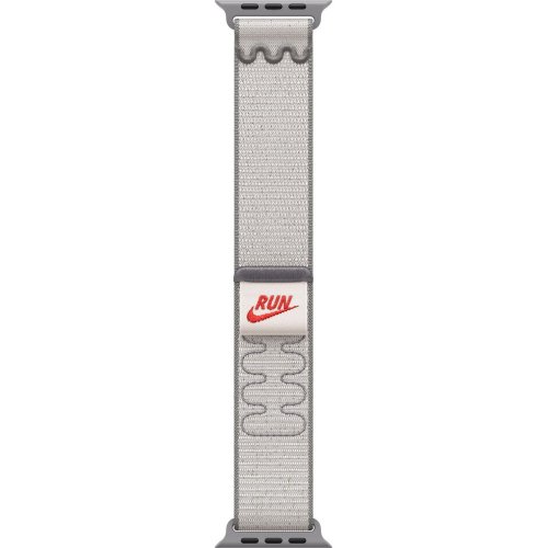 Ремешок Apple Nike Sport Loop for Apple Watch 46mm (MGD44ZM/A) Veiled Grey купить в Украине: Киев, Днепр, Харьков, Одесса  | Низкая цена, отзывы, характеристики от TELEMART фото