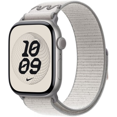 Ремешок Apple Nike Sport Loop for Apple Watch 46mm (MGD44ZM/A) Veiled Grey купить в Украине: Киев, Днепр, Харьков, Одесса  | Низкая цена, отзывы, характеристики от TELEMART фото