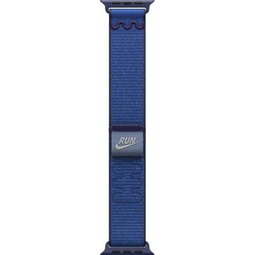 Ремінець Apple Nike Sport Loop for Apple Watch 46mm (MGD64ZM/A) Blue Ribbon купити в Україні: Київ, Львів, Хмельницький, Тернопіль | Низька ціна, відгуки, характеристики від TELEMART фото