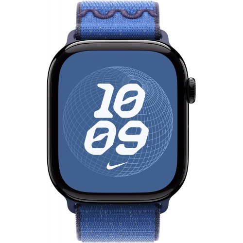Ремінець Apple Nike Sport Loop for Apple Watch 46mm (MGD64ZM/A) Blue Ribbon купити в Україні: Київ, Львів, Хмельницький, Тернопіль | Низька ціна, відгуки, характеристики від TELEMART фото