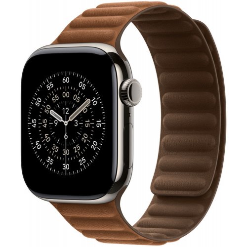 Ремешок Apple Magnetic Link for Apple Watch 42mm M/L (MGD94ZM/A) Caramel купить в Украине: Киев, Днепр, Харьков, Одесса  | Низкая цена, отзывы, характеристики от TELEMART фото
