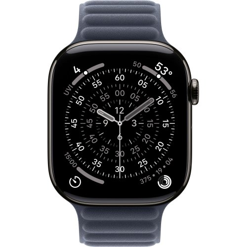 Ремінець Apple Magnetic Link for Apple Watch 46mm M/L (MGDJ4ZM/A) Navy купити в Україні: Київ, Львів, Хмельницький, Тернопіль | Низька ціна, відгуки, характеристики від TELEMART фото