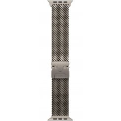 Ремінець Apple Milanese Loop for Apple Watch 49mm Small (MGHN4ZM/A) Natural Titanium