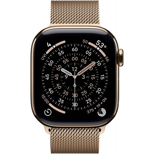 Ремінець Apple Milanese Loop for Apple Watch 42mm (MGJ04ZM/A) Gold купити в Україні: Київ, Львів, Хмельницький, Тернопіль | Низька ціна, відгуки, характеристики від TELEMART фото