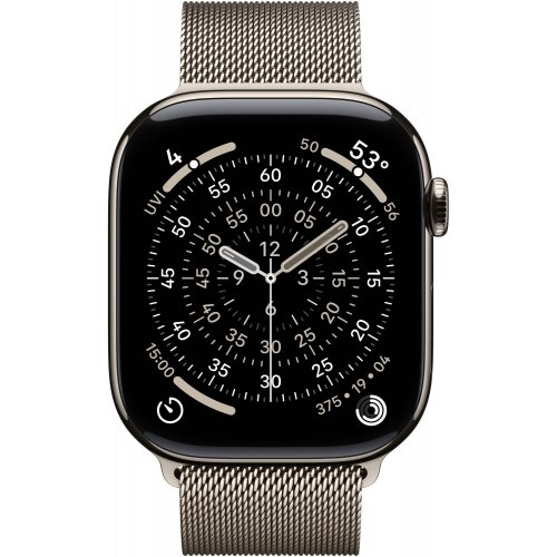Ремінець Apple Milanese Loop for Apple Watch 46mm S/M (MGJ24ZM/A) Natural купити в Україні: Київ, Львів, Хмельницький, Тернопіль | Низька ціна, відгуки, характеристики від TELEMART фото
