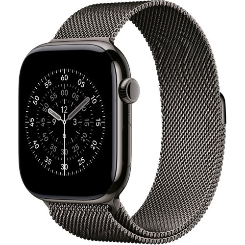 Ремінець Apple Milanese Loop for Apple Watch 46mm S/M (MGJ64ZM/A) Slate купити в Україні: Київ, Львів, Хмельницький, Тернопіль | Низька ціна, відгуки, характеристики від TELEMART фото