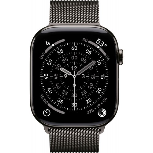 Ремінець Apple Milanese Loop for Apple Watch 46mm S/M (MGJ64ZM/A) Slate купити в Україні: Київ, Львів, Хмельницький, Тернопіль | Низька ціна, відгуки, характеристики від TELEMART фото