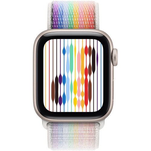 Ремешок Apple Sport Loop for Apple Watch 41mm (MGXU4ZM/A) Pride Edition купить в Украине: Киев, Днепр, Харьков, Одесса  | Низкая цена, отзывы, характеристики от TELEMART фото
