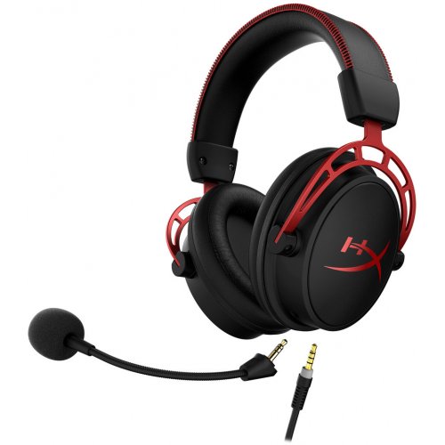 Наушники HyperX Cloud Alpha (4P5L1AM) Black купить в Украине: Киев, Днепр, Харьков, Одесса  | Низкая цена, отзывы, характеристики от TELEMART фото