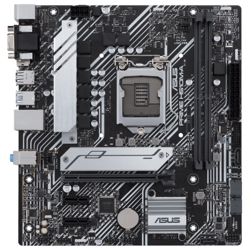 Уценка материнская плата Asus PRIME H510M-A (s1200, Intel H510) (Следы использования, 810133) купить в Украине: Киев, Днепр, Харьков, Одесса  | Проверка совместимости, низкая цена, отзывы, характеристики от TELEMART фото