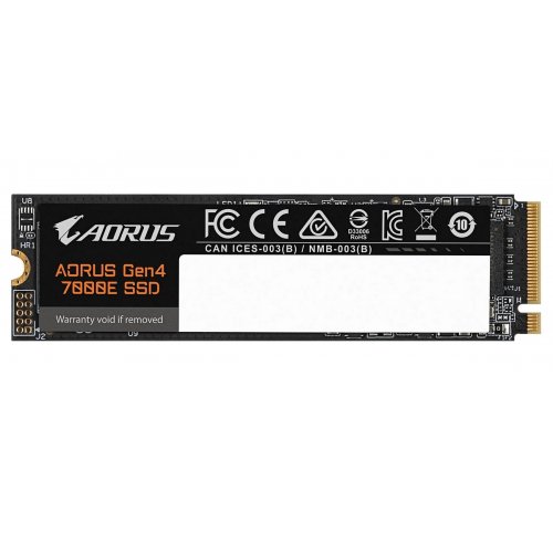 SSD-диск Gigabyte AORUS Gen4 7000E 3D NAND TLC 1TB M.2 (2280 PCI-E) NVMe 1.4 (AG470E1TB) купити в Україні: Київ, Львів, Хмельницький, Тернопіль | Перевірка сумісності, низька ціна, відгуки, характеристики від TELEMART фото