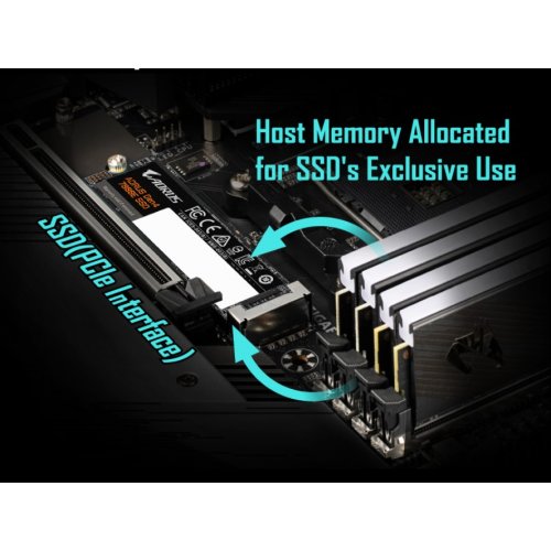 SSD-диск Gigabyte AORUS Gen4 7000E 3D NAND TLC 1TB M.2 (2280 PCI-E) NVMe 1.4 (AG470E1TB) купити в Україні: Київ, Львів, Хмельницький, Тернопіль | Перевірка сумісності, низька ціна, відгуки, характеристики від TELEMART фото
