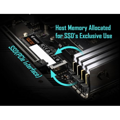 SSD-диск Gigabyte AORUS Gen4 7000E 3D NAND TLC 2TB M.2 (2280 PCI-E) NVMe 1.4 (AG470E2TB) купити в Україні: Київ, Львів, Хмельницький, Тернопіль | Перевірка сумісності, низька ціна, відгуки, характеристики від TELEMART фото
