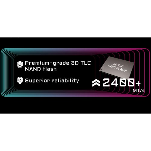 SSD-диск Gigabyte AORUS Gen4 7000E 3D NAND TLC 2TB M.2 (2280 PCI-E) NVMe 1.4 (AG470E2TB) купити в Україні: Київ, Львів, Хмельницький, Тернопіль | Перевірка сумісності, низька ціна, відгуки, характеристики від TELEMART фото