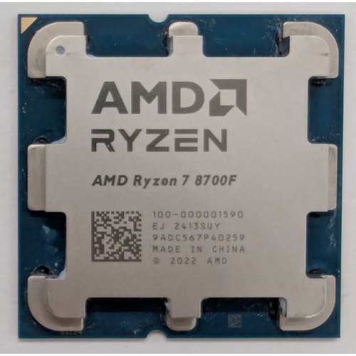 Процессор AMD Ryzen 7 8700F 4.1(5.0)GHz 16MB sAM5 Tray (100-000001590) (Восстановлено продавцом, 810466) купить в Украине: Киев, Днепр, Харьков, Одесса  | Проверка совместимости, низкая цена, отзывы, характеристики от TELEMART фото