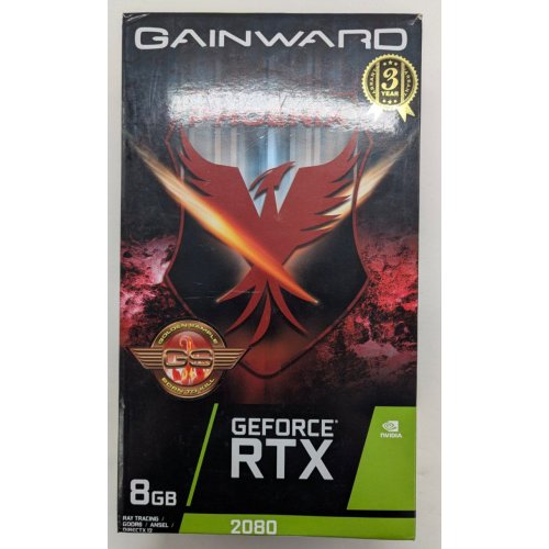 Видеокарта Gainward GeForce RTX 2080 Phoenix "GS" 8192MB (426018336-4146) (Восстановлено продавцом, 810518) купить в Украине: Киев, Днепр, Харьков, Одесса  | Проверка совместимости, низкая цена, отзывы, характеристики от TELEMART фото