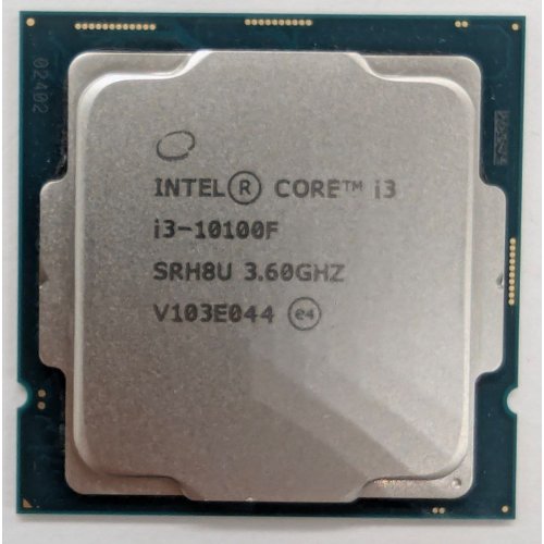 Процесор Intel Core i3-10100 3.6(4.3)GHz 6MB s1200 Tray (CM8070104291317) (Відновлено продавцем, 810546) купити в Україні: Київ, Львів, Хмельницький, Тернопіль | Перевірка сумісності, низька ціна, відгуки, характеристики від TELEMART фото