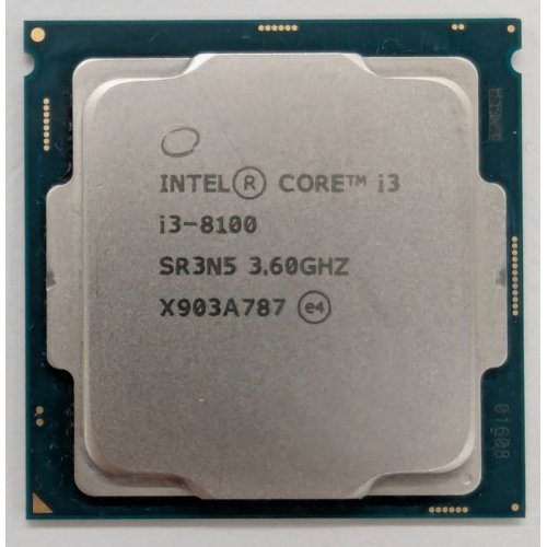 Процессор Intel Core i3-8100 3.6GHz 6MB s1151 Tray (CM8068403377308) (Восстановлено продавцом, 810558) купить в Украине: Киев, Днепр, Харьков, Одесса  | Проверка совместимости, низкая цена, отзывы, характеристики от TELEMART фото